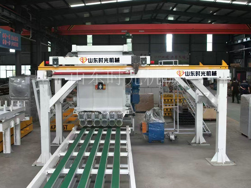 智能免拆模板澆筑生產線